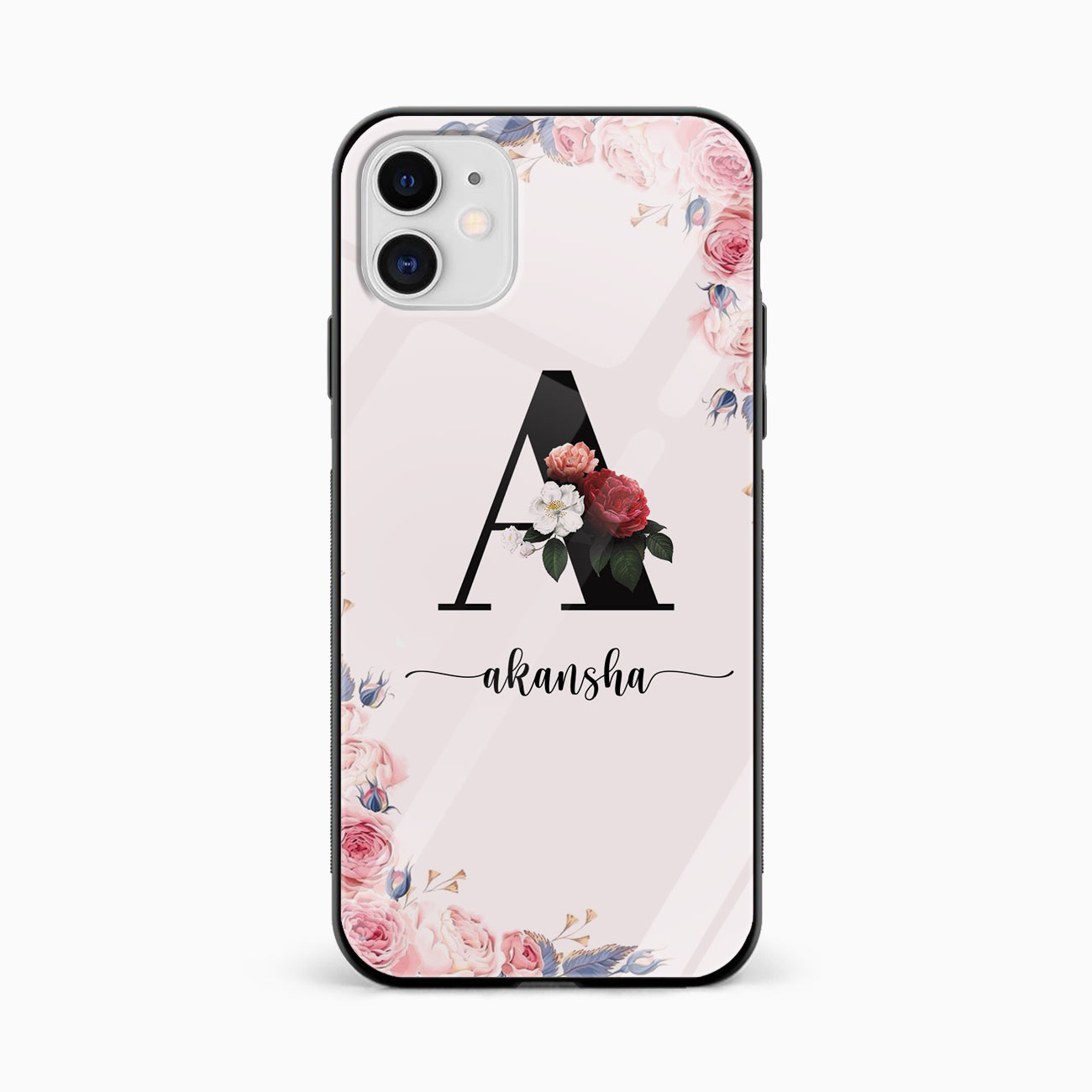 Name Printed Customized Mobile Cover – Personalised Stylish Phone Case